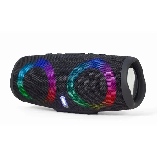 Gembird SPK-BT-LED-02 10 W juodas garsiakalbis image 1