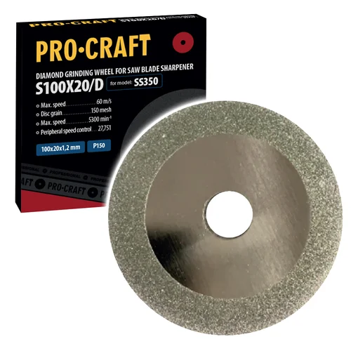 ProCraft S100X20/D šlifavimo diskas 100×20×1,2 mm image 1