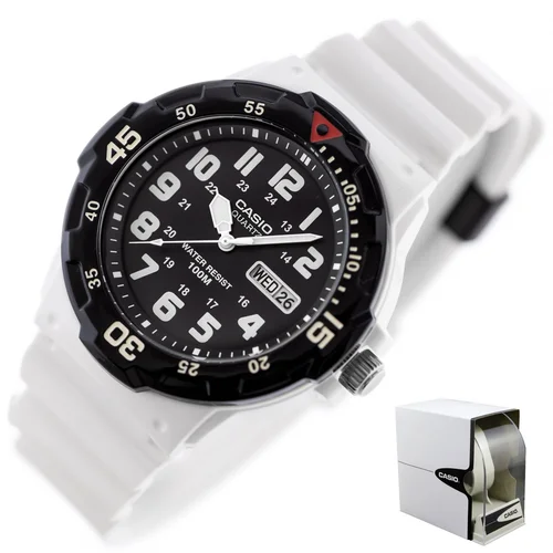Casio MRW-200HC-7BVDF vyriškas laikrodis, baltas image 3