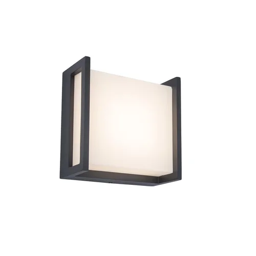 Lutec QUBO 5195401118 lauko sieninis šviestuvas 9.5W (antracito) image 1