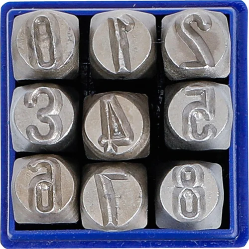 BGS technic 3039 skaičių išmušėjų rinkinys 10 mm image 2