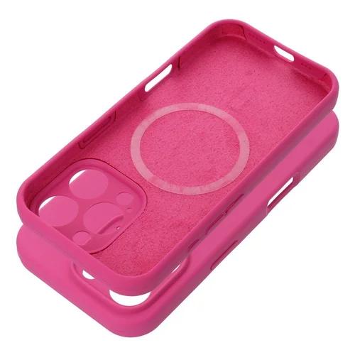 iPhone 15 silikoninis dėklas 2 mm, rožinis, MagSafe image 1