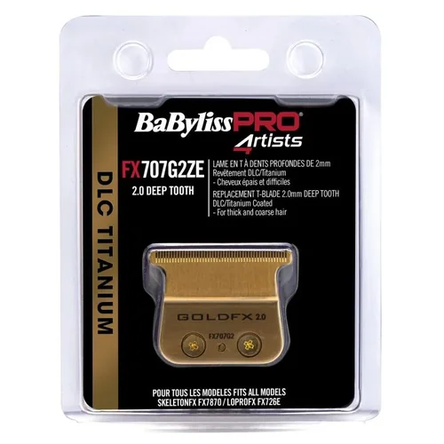 BaByliss PRO FX707G2ZE Titanium kerpamoji galvutė FX726E FX7870 image 2