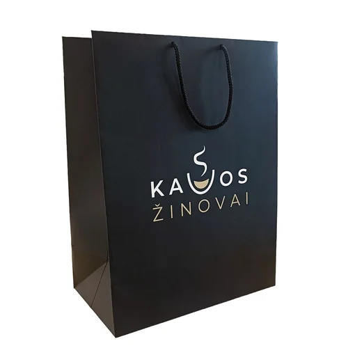 Kavos Žinovai dovanų maišelis 400 × 300 × 170 mm image 1