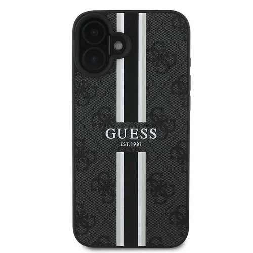 Guess 4G MagSafe dėklas iPhone 16 Plus, juodas image 3