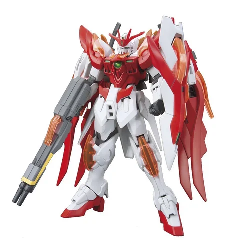 Bandai [033] HGBF Wing Gundam Zero Honoo kolekcinė figūrėlė vaikams image 2