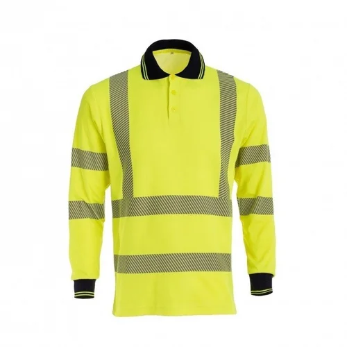 BoSafety TS-S271GP Ilgomis rankovėmis Hi-vis Geltona - S image 1