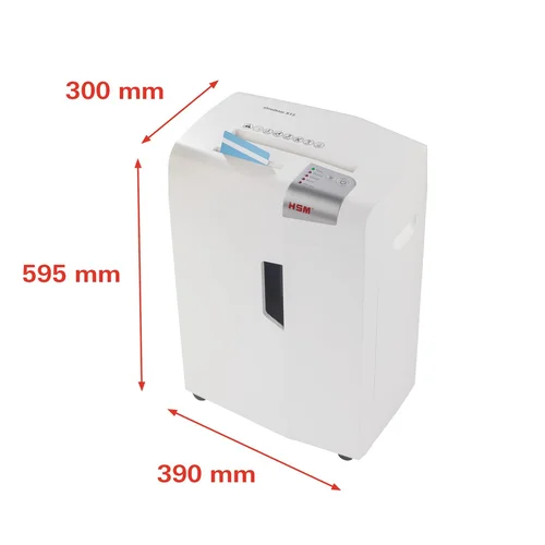 HSM shredstar X13 dokumentų naikiklis 4 × 37 mm image 3