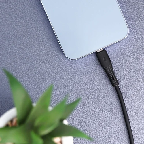 FORCELL F-ENERGY C346 USB-C į Lightning kabelis, 1 m, 27 W, juodas image 3