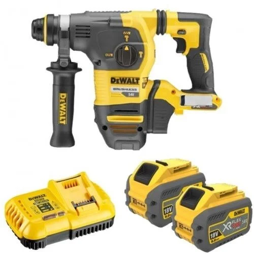 DeWalt DCH333X2-QW akumuliatorinis perforatorius SDS-Plus 54V, 2x9,0Ah image 1