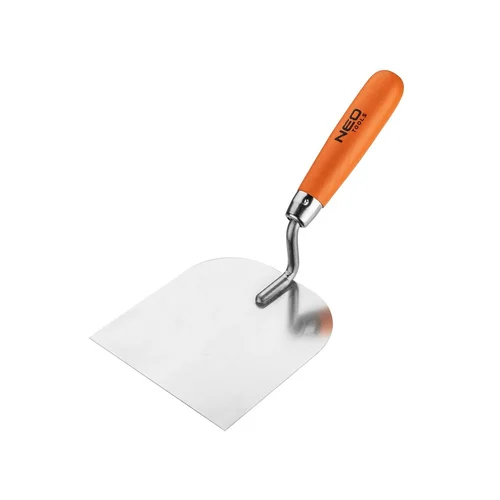 NEO kraštinė mentele suapvalinta 120 mm, medinė rankena image 1
