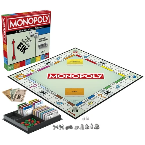 Hasbro Monopoly G0009LIT (Lietuvių, 2–6 žaidėjai) image 3