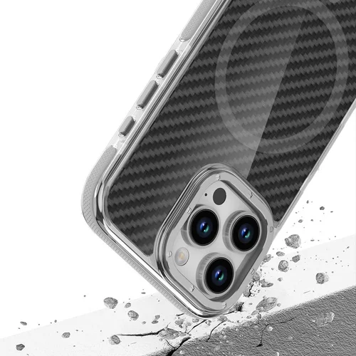 Samsung S26 PLUS Fiber dėklas, pilkas image 3
