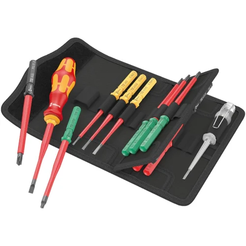 WERA KK VDE Extra Slim1 16 dalių įrankių rinkinys image 1