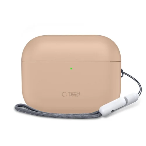 Tech-Protect silikoninis dėklas AirPods Pro 3, smėlinis image 3