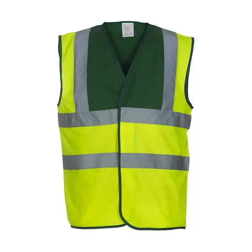 Signalinė Yoko HVW100 liemenė - M, Fluo Yellow/Paramedic Green image 3