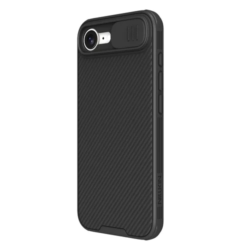 Nillkin CamShield Pro dėklas iPhone 16e, juodas image 2