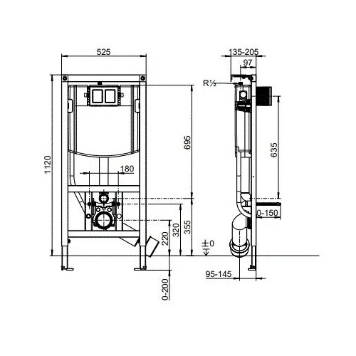 Potinkinis rėmas Villeroy & Boch ViConnect 92242700 image 2