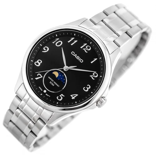 Casio MTP-M110D-1A vyriškas laikrodis, sidabrinis image 2