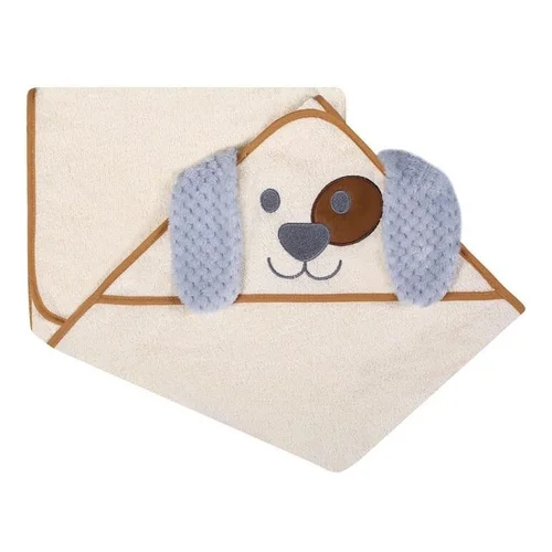 DuetBaby ANIMAL-Dog 3D rankšluostis su gobtuvu 100 × 100 cm image 1