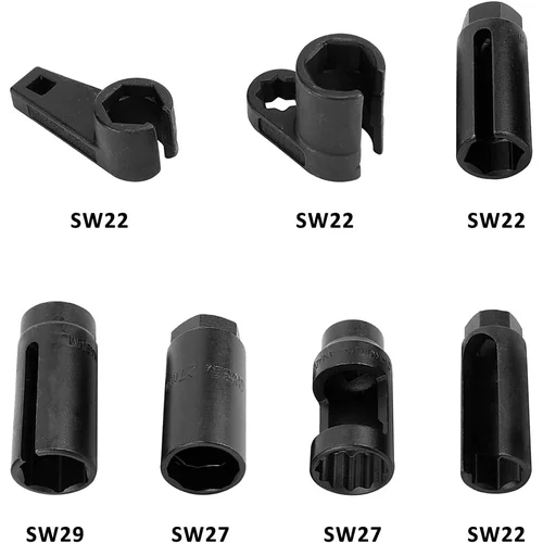 CHANGLU TOOLS Galvučių lambda zondui rinkinys 1/2'' 7vnt. image 3