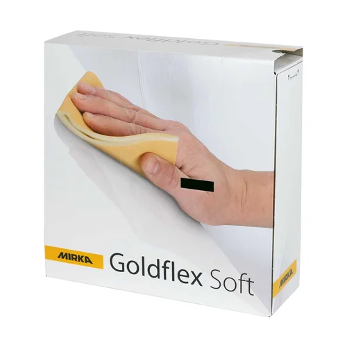 Mirka GOLDFLEX SOFT 2912707051 šlifavimo kempinė 115×125 mm P500 (200 vnt) image 1