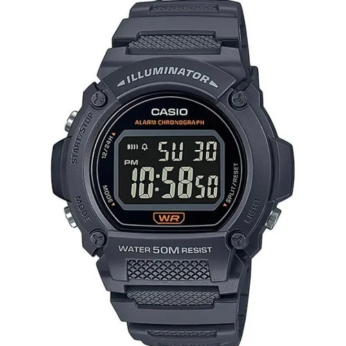 Casio W-219H-8BVEF vyriškas laikrodis image 1