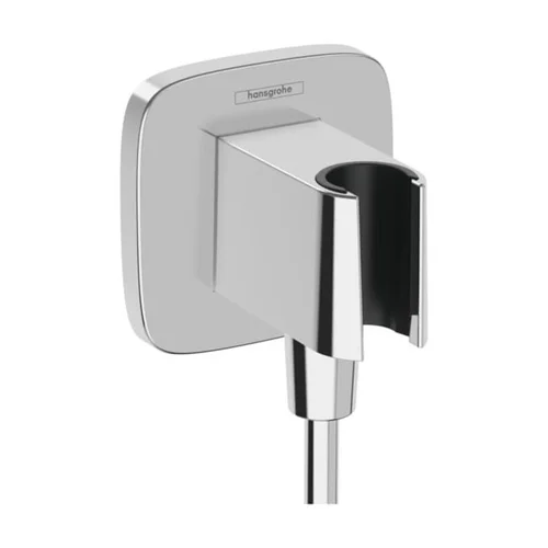 HANSGROHE Fixfit Porter E jungtis potinkiniam dušui su laikikliu, chromo image 1