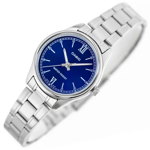 Casio LTP-V005D-2B2 moteriškas laikrodis, tamsiai mėlynas image 2