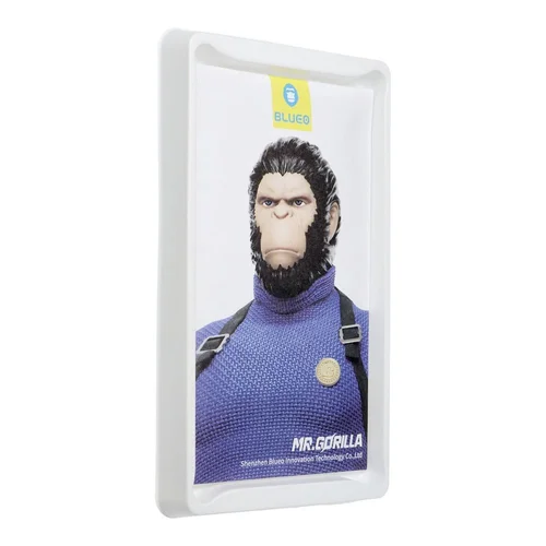 5D Mr. Monkey Strong Lite stiklas Samsung Galaxy S26, juodas image 3
