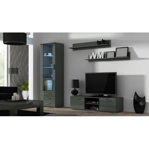 Cama SOHO 140 TV spintelė, pilka image 2