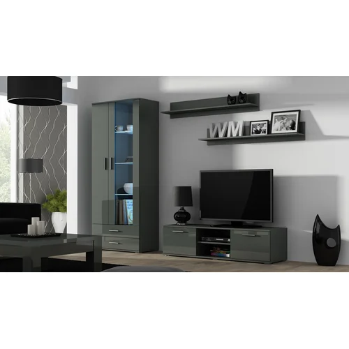 Cama SOHO 140 TV spintelė, pilka image 3