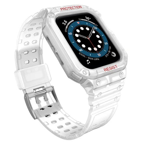 Apple Watch apsauginis dirželis 42/44/45 mm, skaidrus image 1