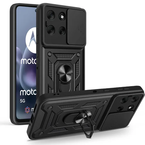 Tech-Protect CamShield Pro dėklas Motorola Moto G86 5G, juodas image 1