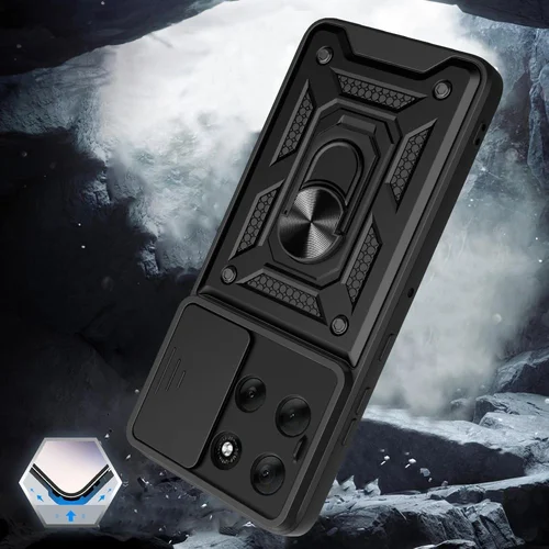 Tech-Protect CamShield Pro dėklas Motorola Moto G86 5G, juodas image 3