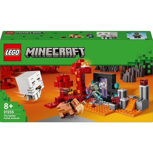 Konstruktorius LEGO Minecraft 21255 The Nether Portal Ambush, 352 dalių image 1