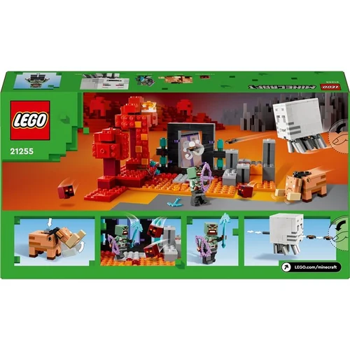 Konstruktorius LEGO Minecraft 21255 The Nether Portal Ambush, 352 dalių image 2