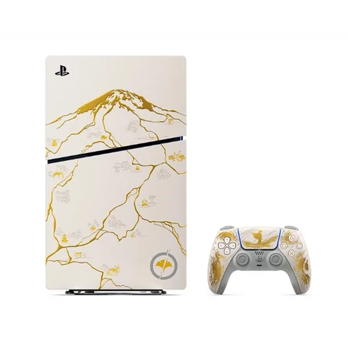 Sony PlayStation 5 Slim Ghost of Yotei Gold Limited Edition 1 TB image 3