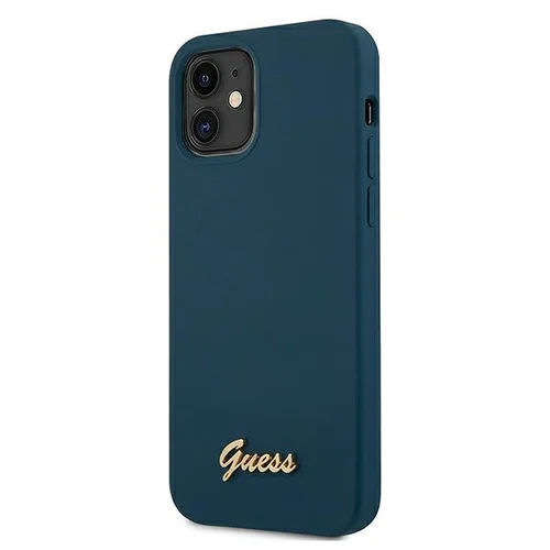 Guess GUHCP12SLSLMGBL iPhone 12 mini 5,4 col. mėlynas dėklas image 2