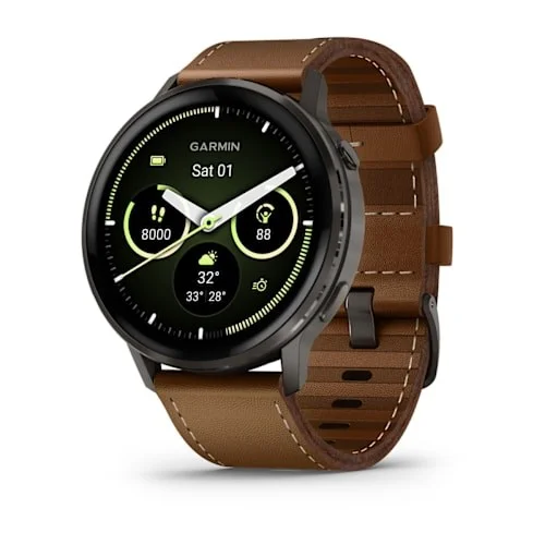 Garmin Venu 4 45 mm AMOLED juodas image 1