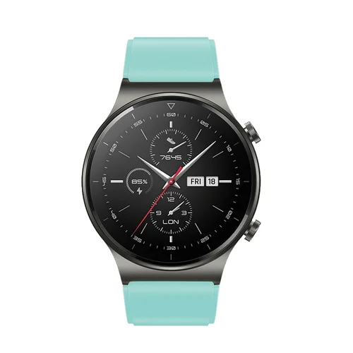 Huawei Watch silikoninė apyrankė 46 mm, šviesiai žalia image 2