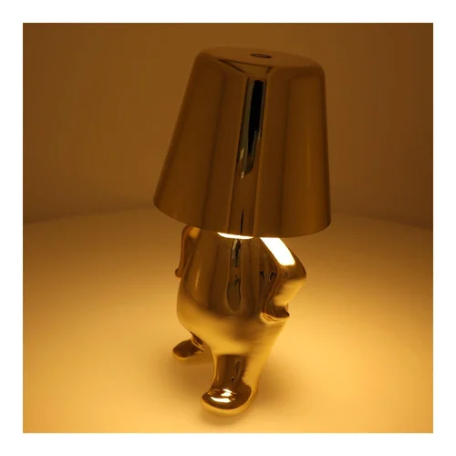 MLTL GOLD MAN Art Deco stalinė LED lempa, auksinė (1 versija) image 3