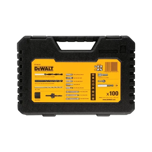 Dewalt grąžtų ir sukimo antgalių komplektas, 100 vnt. image 2
