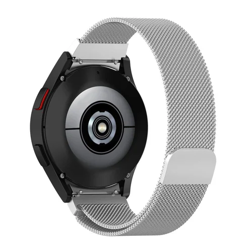 Tech-Protect MilaneseBand dirželis Samsung Galaxy Watch 4/5/5 Pro/6/7/FE, sidabrinis image 2