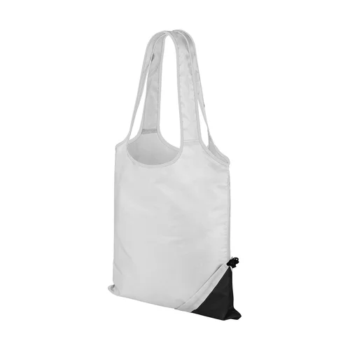 Kompaktiškas R002X pirkinių maišelis - One Size, White/Black image 3