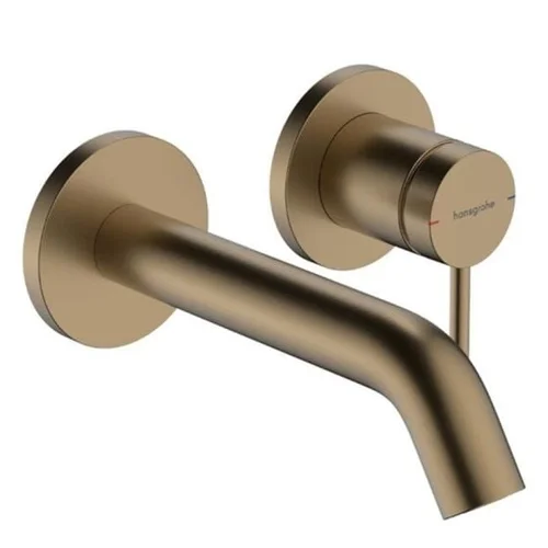 Hansgrohe Tecturis S 73350140 potinkinis maišytuvas 165 mm, Braižyta bronza image 1