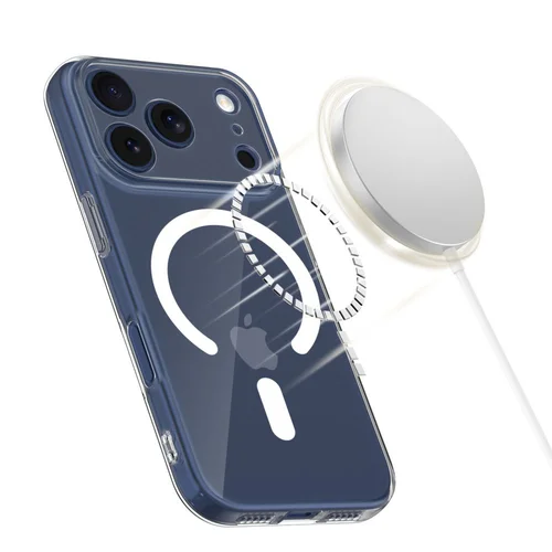 Tech-Protect FlexAir MagSafe dėklas iPhone 17 Pro, skaidrus image 1