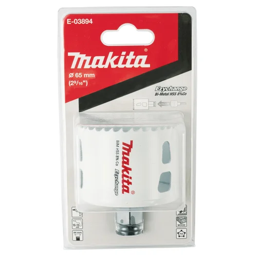 Makita E-03894 EZYCHANGE Bi-Metal gręžimo karūna 65 mm image 3