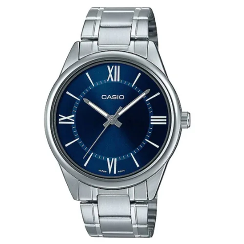 CASIO MTP-V005D-2B5 vyriškas laikrodis su dėklu image 1
