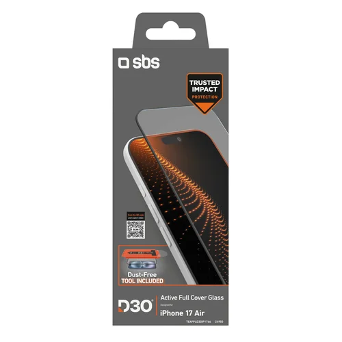 SBS D3O apsauginis stiklas iPhone 17 Air image 2